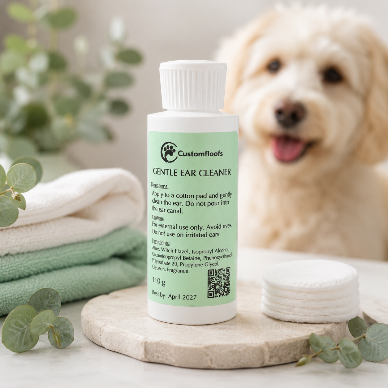 Gentle Ear Cleaner for Dogs