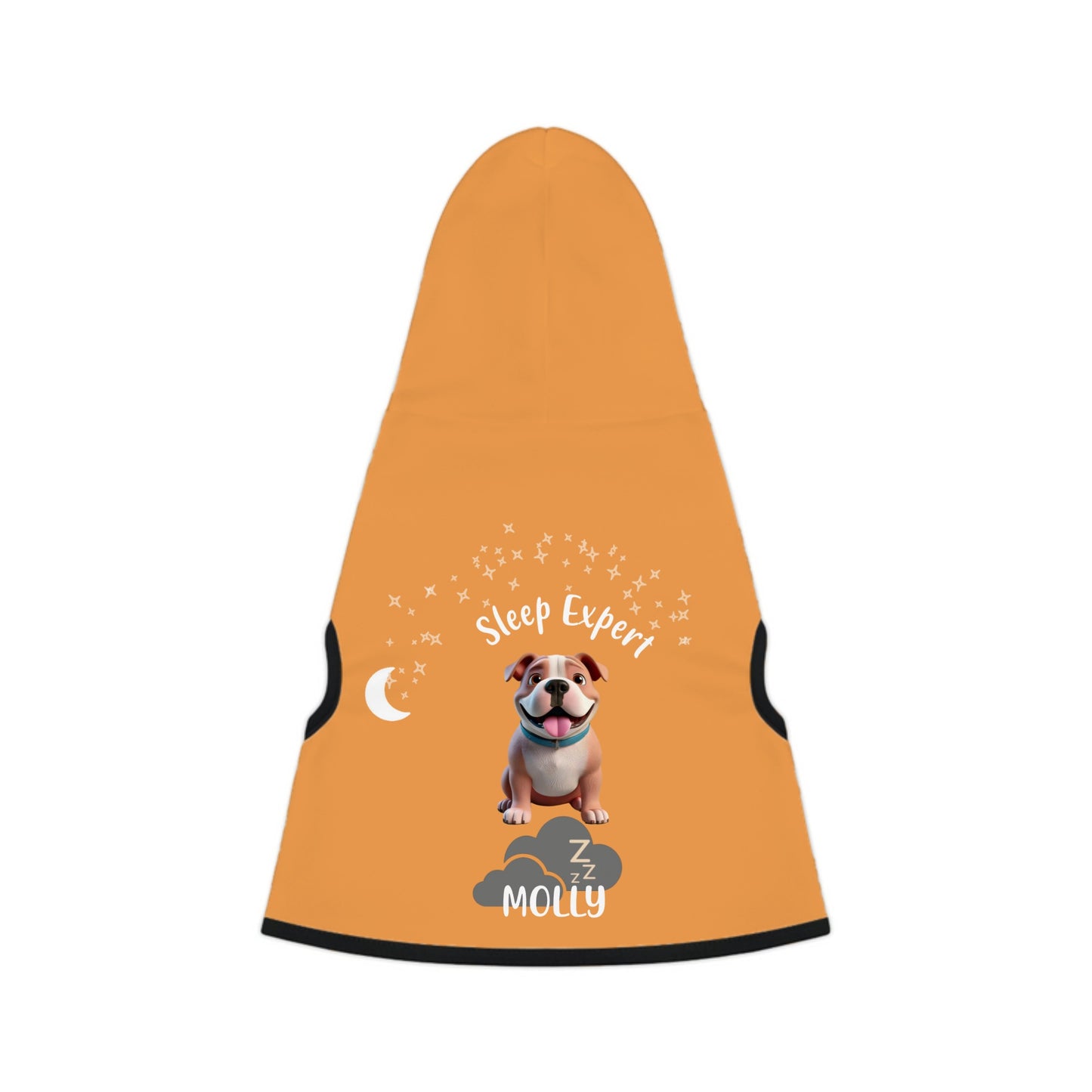 “Sleep Expert” Personalized Dog Hoodie