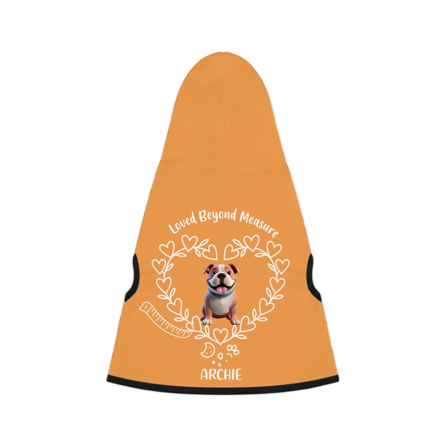 “Loved Beyond Measure” Personalized Dog Hoodie