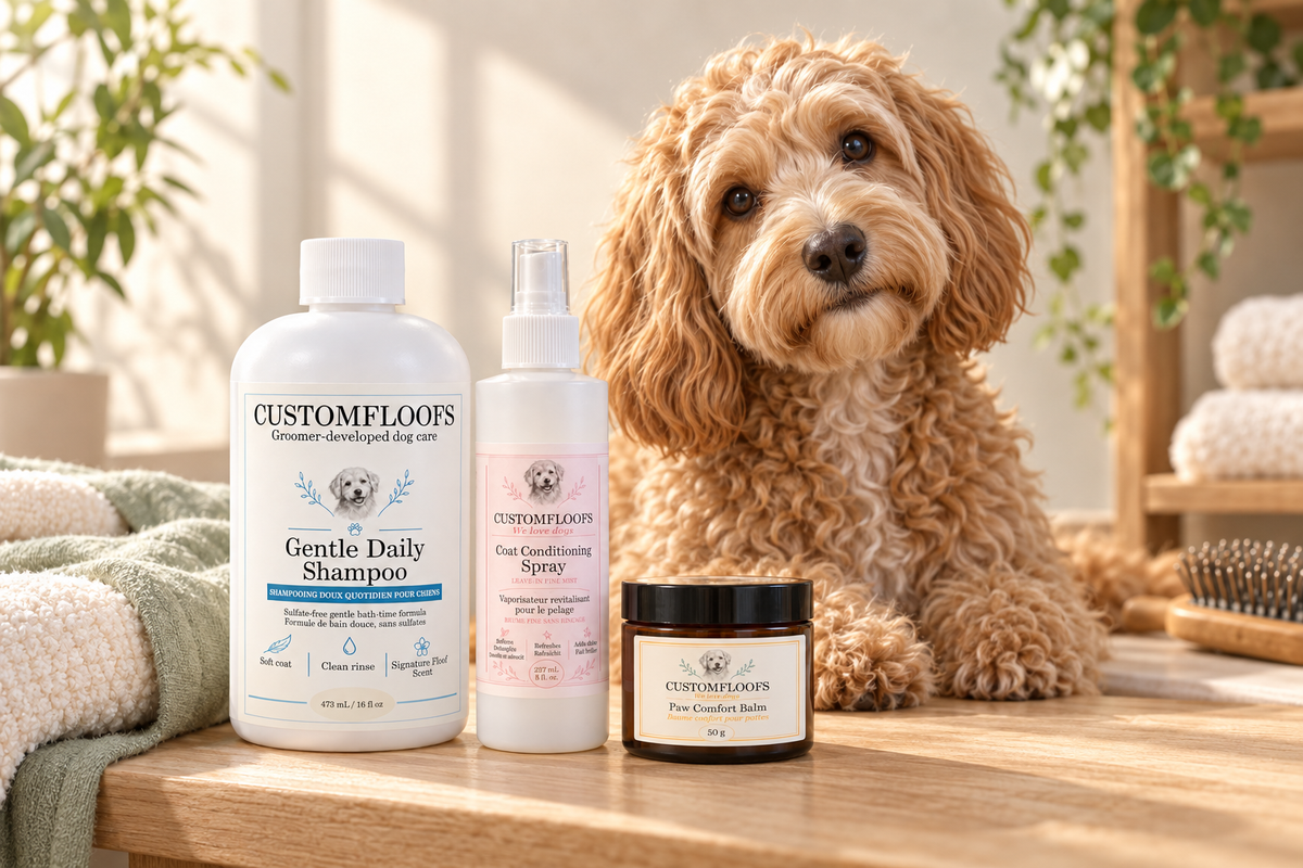 Doodle_with_customfloofs_grooming _products