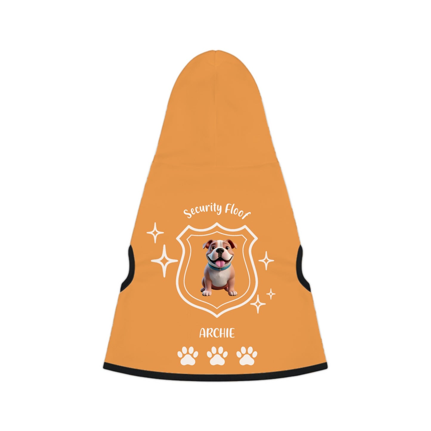 “Security Floof” Personalized Dog Hoodie